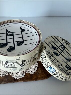 Vintage Musical Plates by MWW